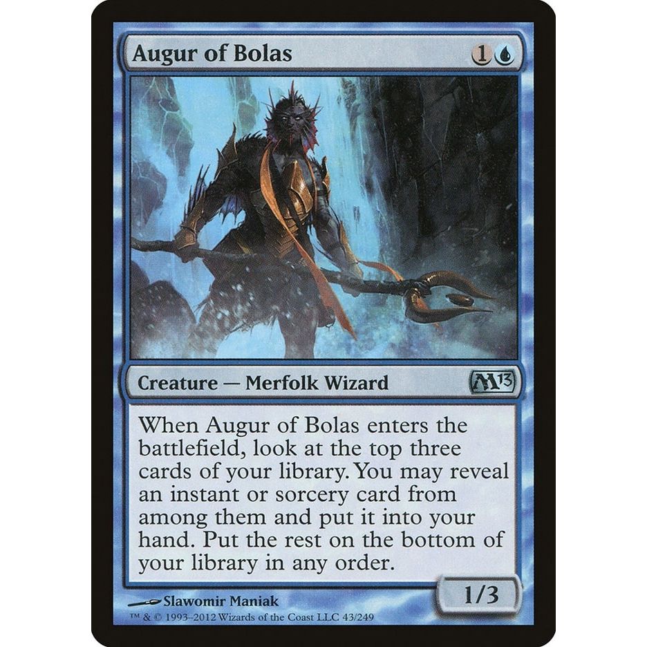 Image for Augur of Bolas (43) (M13) - Magic: The Gathering