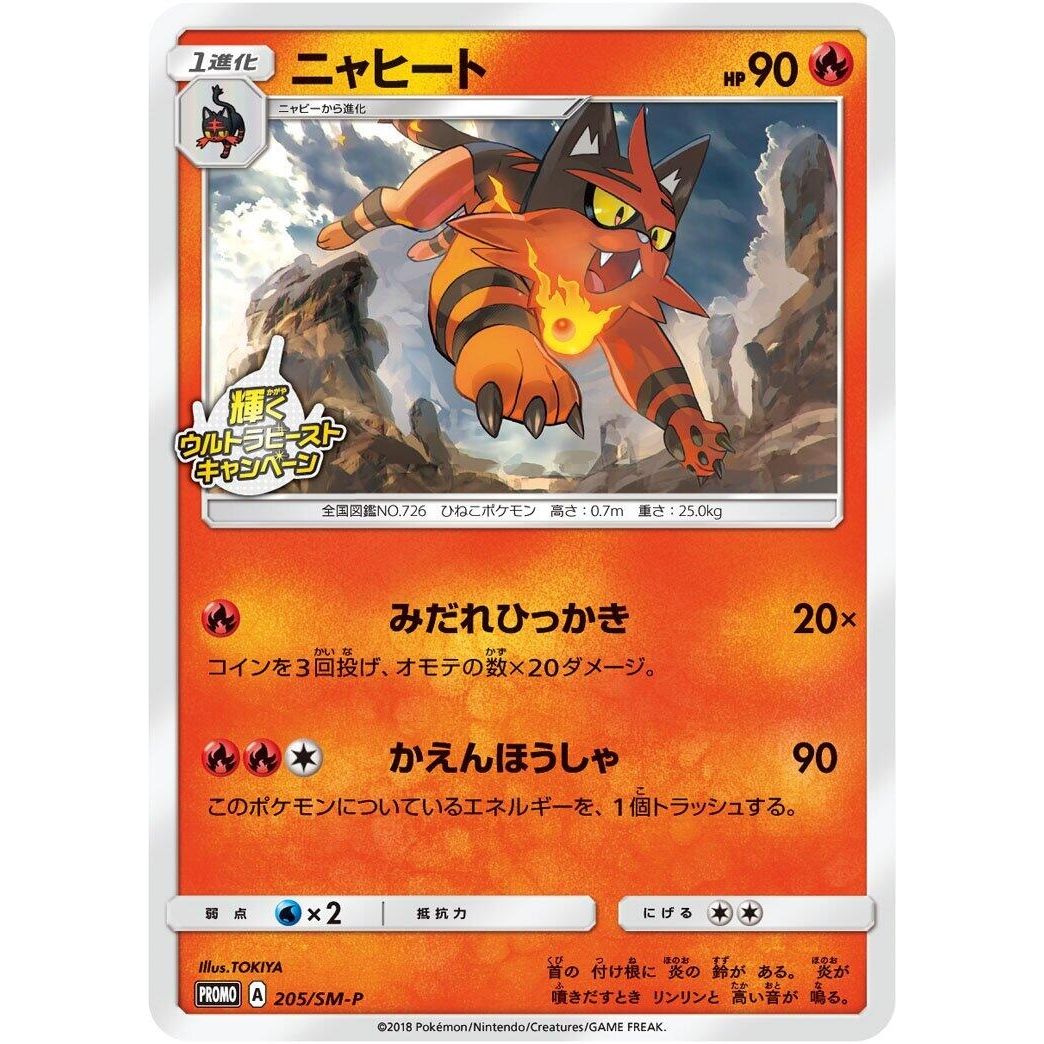 Image for Torracat - 205/SM-P (205/SM-P) (SM-P) - Pokemon Japan