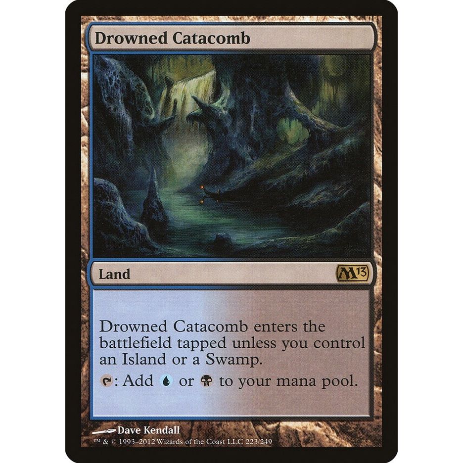 Image for Drowned Catacomb (223) (M13) - Magic: The Gathering