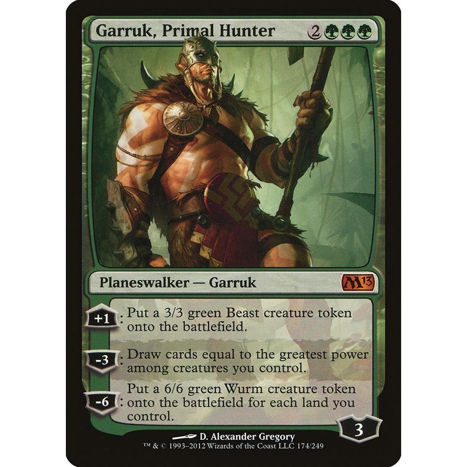 Image for Garruk, Primal Hunter (174) (M13) - Magic: The Gathering