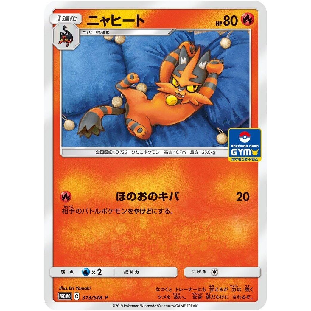 Image for Torracat - 313/SM-P (313/SM-P) (SM-P) - Pokemon Japan