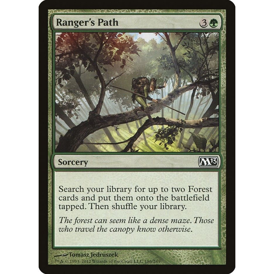 Image for Ranger's Path (186) (M13) - Magic: The Gathering