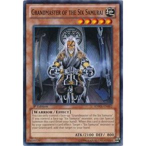 Image for Grandmaster of the Six Samurai (SDWA-EN002) (SDWA) - YuGiOh