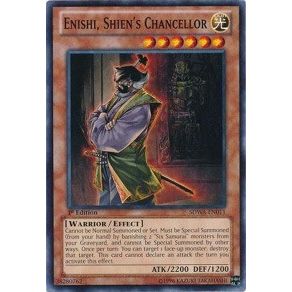 Image for Enishi, Shien's Chancellor (SDWA-EN011) (SDWA) - YuGiOh