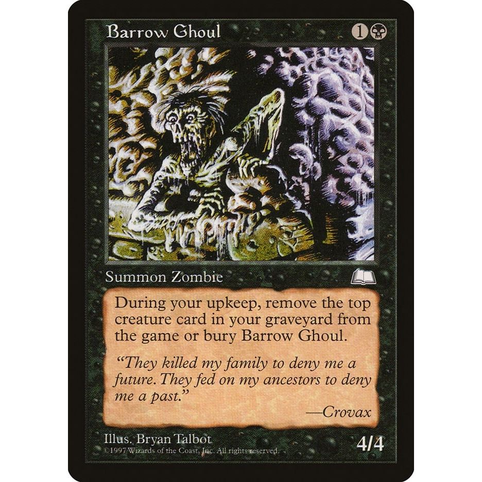 Image for Barrow Ghoul (WTH) - Magic: The Gathering