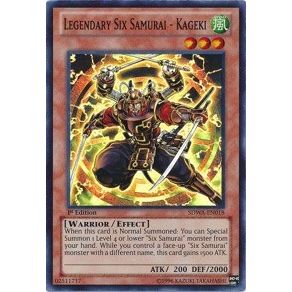 Image for Legendary Six Samurai - Kageki (SDWA-EN018) (SDWA) - YuGiOh