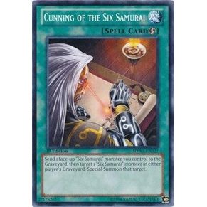 Image for Cunning of the Six Samurai (SDWA-EN027) (SDWA) - YuGiOh