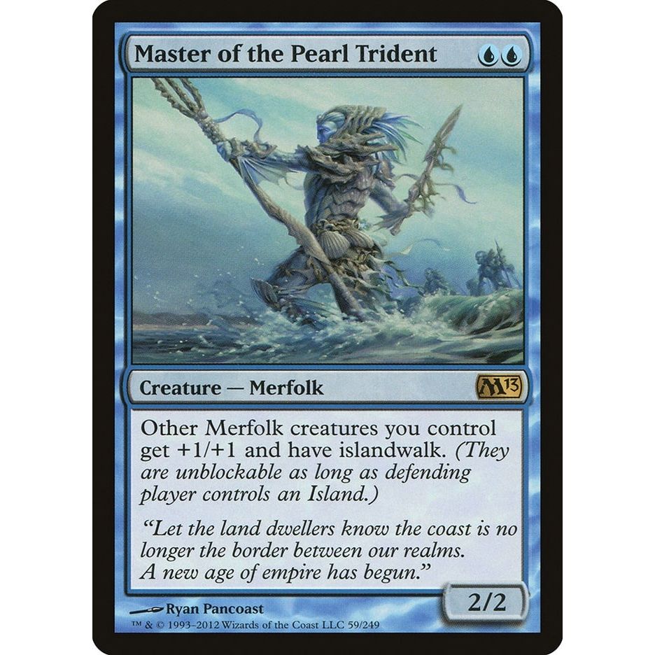 Image for Master of the Pearl Trident (59) (M13) - Magic: The Gathering