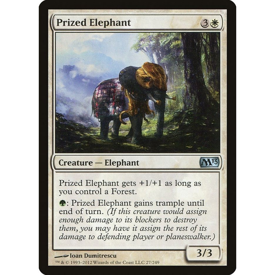 Image for Prized Elephant (27) (M13) - Magic: The Gathering