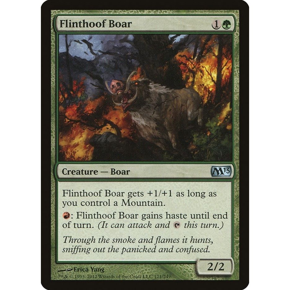 Image for Flinthoof Boar (171) (M13) - Magic: The Gathering