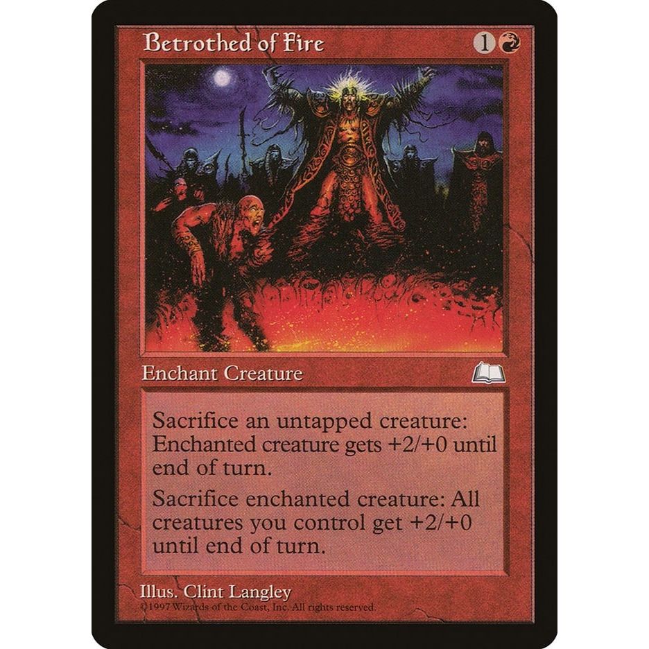 Image for Betrothed of Fire (WTH) - Magic: The Gathering