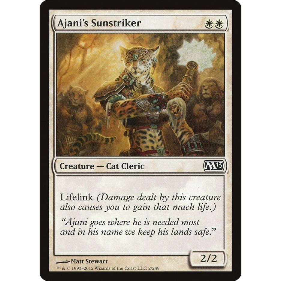 Image for Ajani's Sunstriker (2) (M13) - Magic: The Gathering