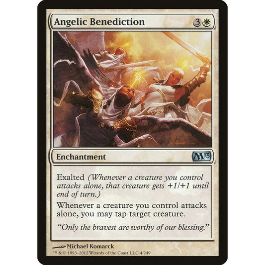 Image for Angelic Benediction (4) (M13) - Magic: The Gathering
