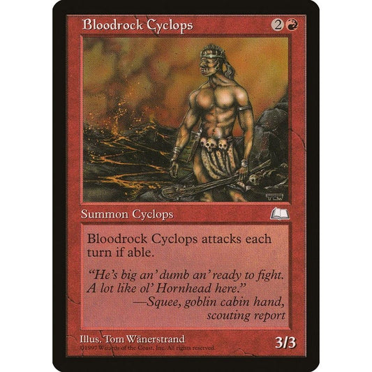 Image for Bloodrock Cyclops (WTH) - Magic: The Gathering
