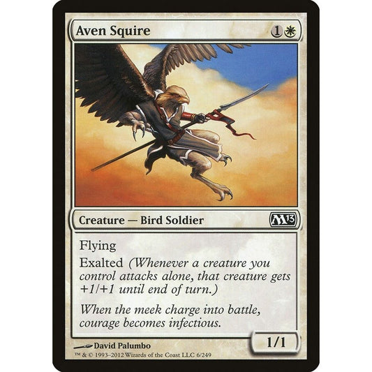 Image for Aven Squire (6) (M13) - Magic: The Gathering