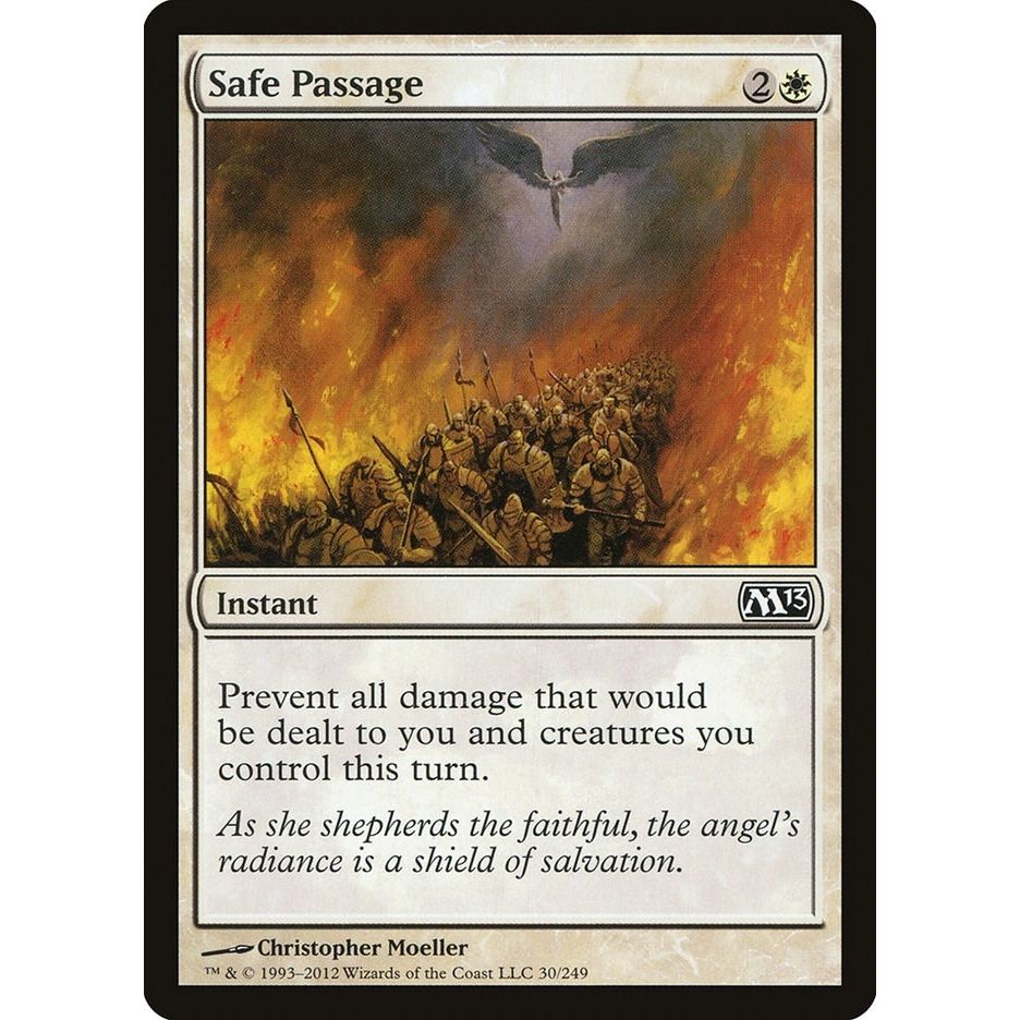 Image for Safe Passage (30) (M13) - Magic: The Gathering
