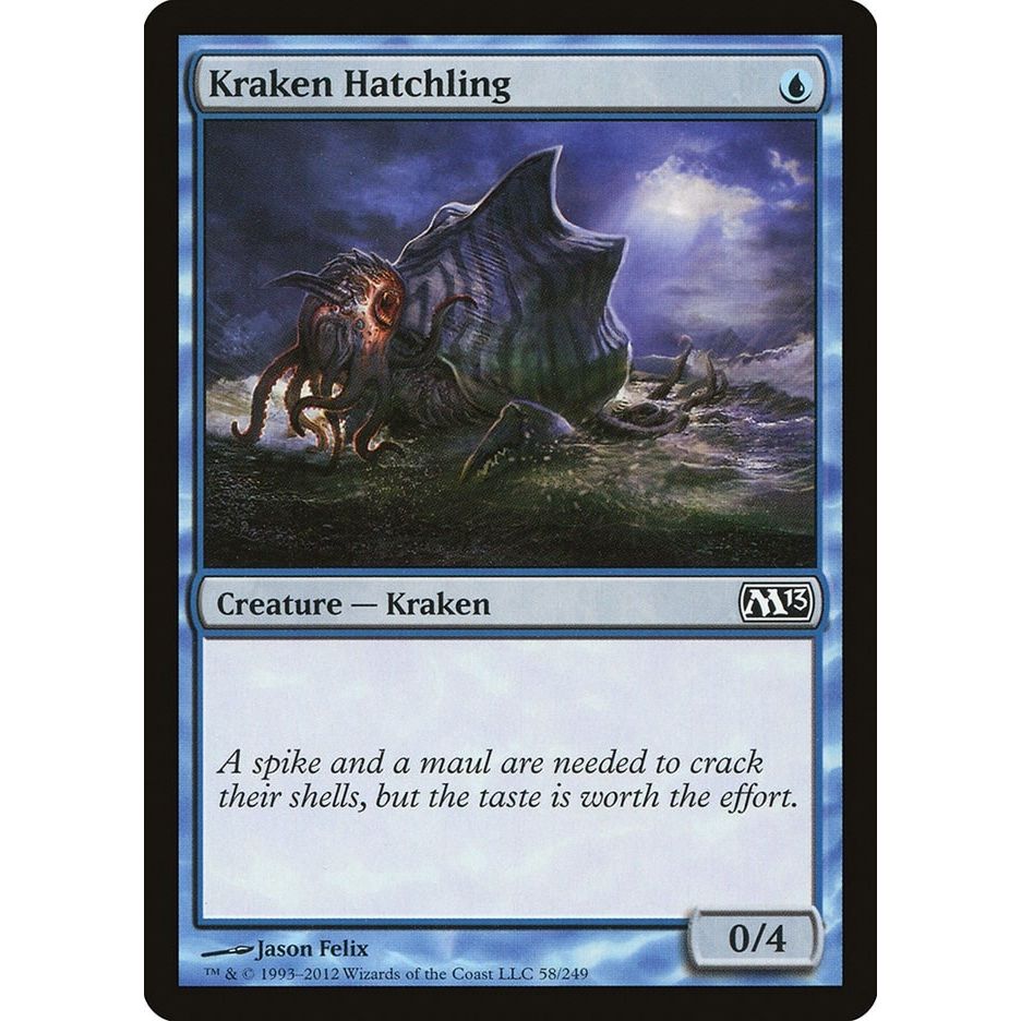 Image for Kraken Hatchling (58) (M13) - Magic: The Gathering