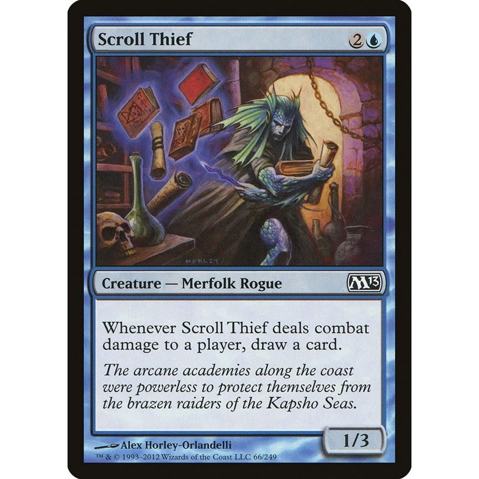 Image for Scroll Thief (66) (M13) - Magic: The Gathering