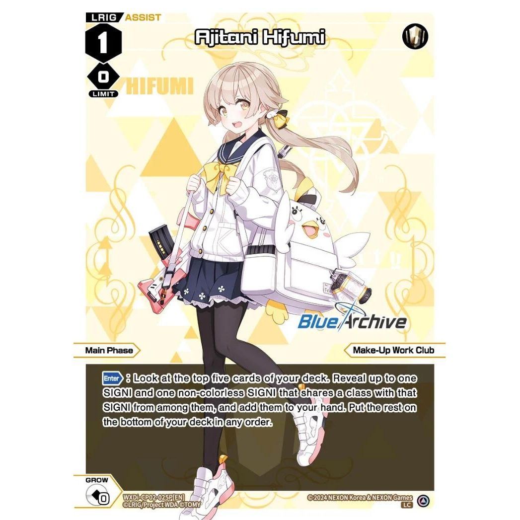 Image for Ajitani Hifumi (Parallel) (WXDi-CP02-025P[EN]) (WXDi-CP02) - WIXOSS