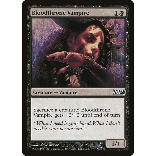 Image for Bloodthrone Vampire (83) (M13) - Magic: The Gathering