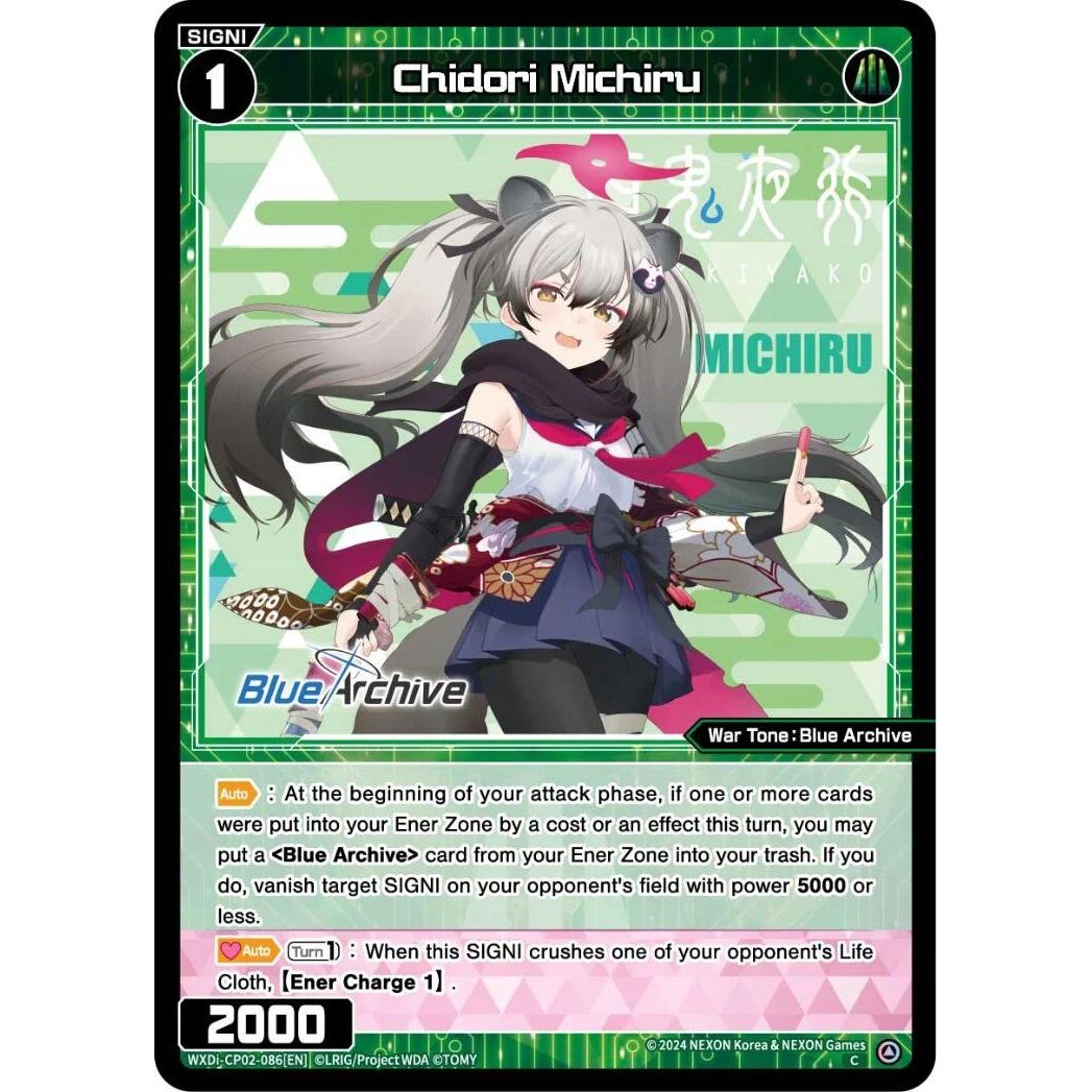 Image for Chidori Michiru (WXDi-CP02-086[EN]) (WXDi-CP02) - WIXOSS