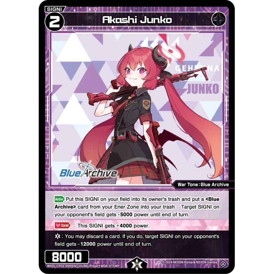 Image for Akashi Junko (WXDi-CP02-099[EN]) (WXDi-CP02) - WIXOSS
