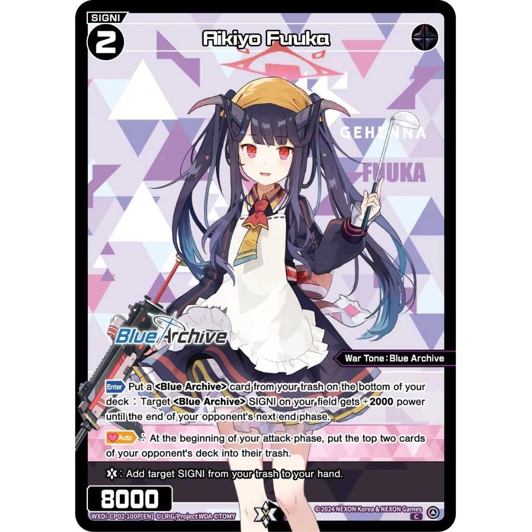 Image for Aikiyo Fuuka (Parallel) (WXDi-CP02-100P[EN]) (WXDi-CP02) - WIXOSS