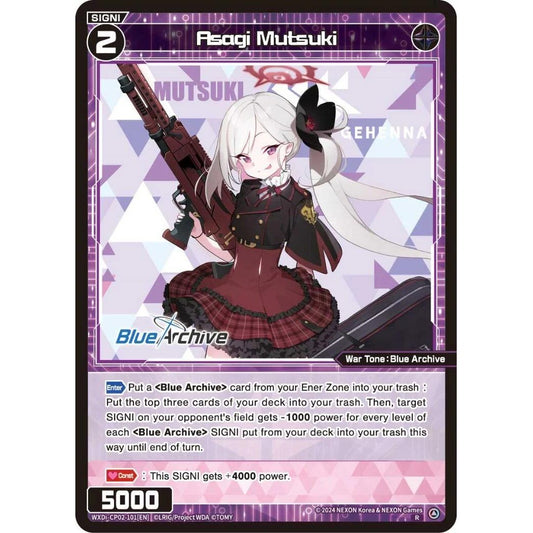 Image for Asagi Mutsuki (WXDi-CP02-101[EN]) (WXDi-CP02) - WIXOSS