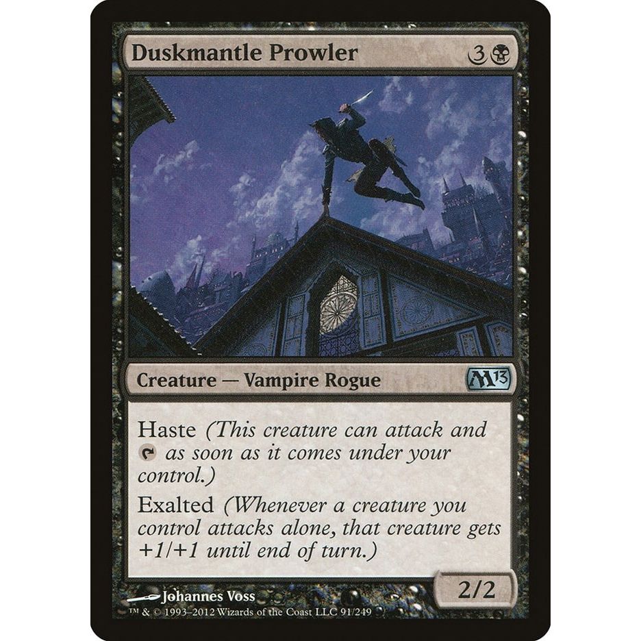 Image for Duskmantle Prowler (91) (M13) - Magic: The Gathering
