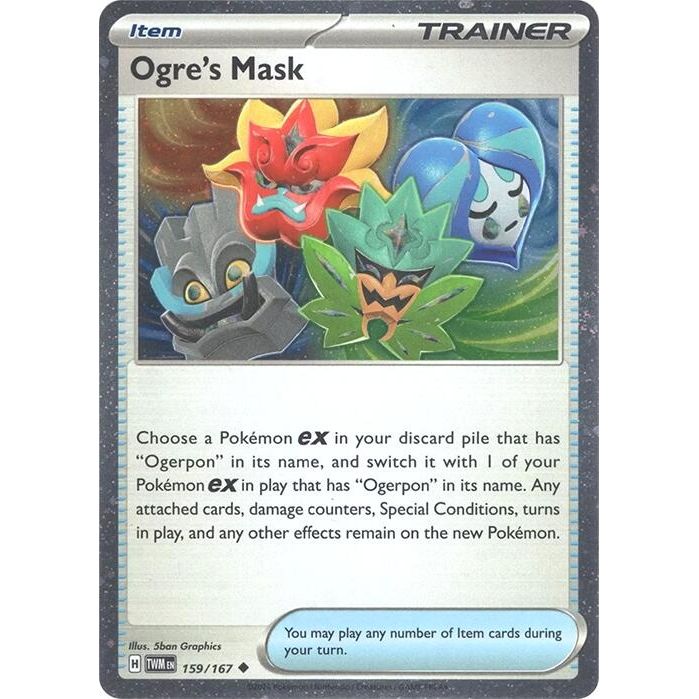 Image for Ogre's Mask - 159/167 (Cosmos Holo) (159/167) (MCAP) - Pokemon