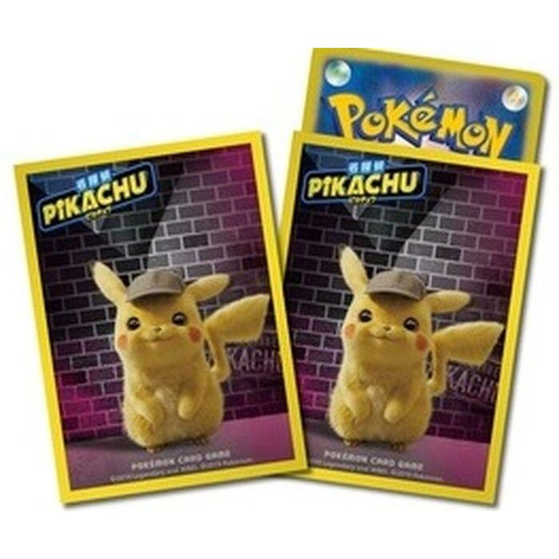 Image for Pokemon TCG: Pokemon Center Japan Exclusive Card Sleeves - Detective Pikachu (64-Pack) - Card Sleeves