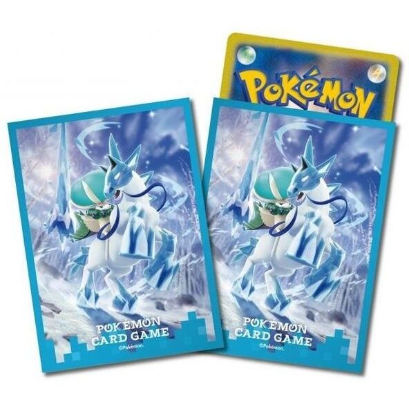 Image for Pokemon TCG: Pokemon Center Japan Exclusive Card Sleeves - Ice Rider Calyrex (64-Pack) - Card Sleeves