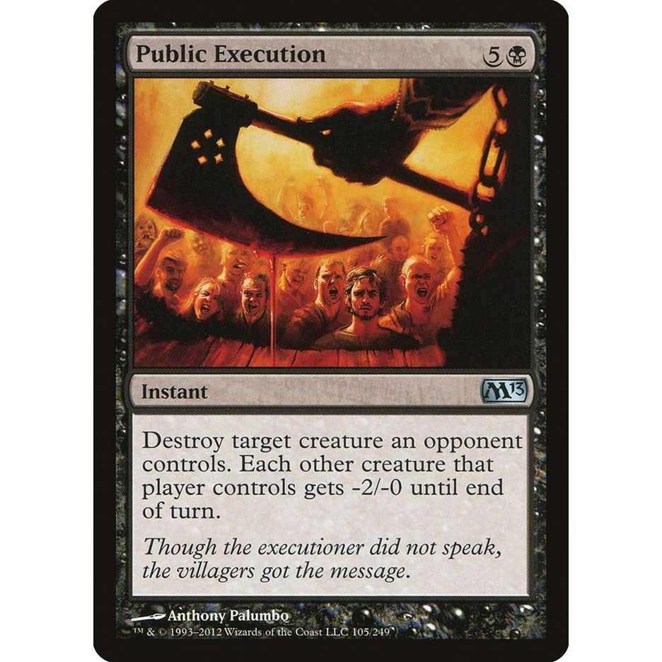 Image for Public Execution (105) (M13) - Magic: The Gathering