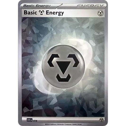 Image for Basic Metal Energy (Cracked Ice Holo) (016) (SCR) - Pokemon