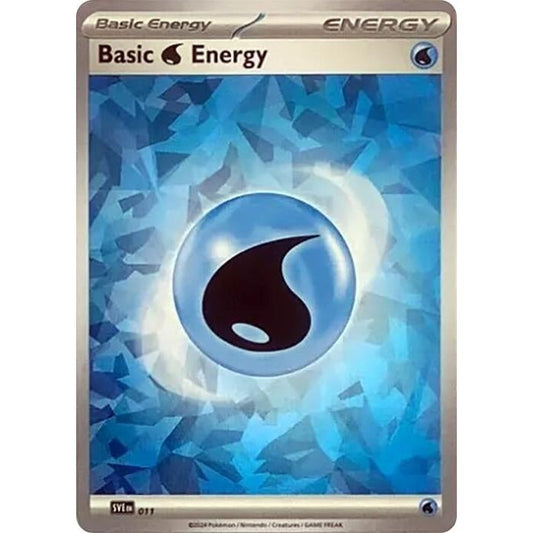Image for Basic Water Energy (Cracked Ice Holo) (011) (SCR) - Pokemon