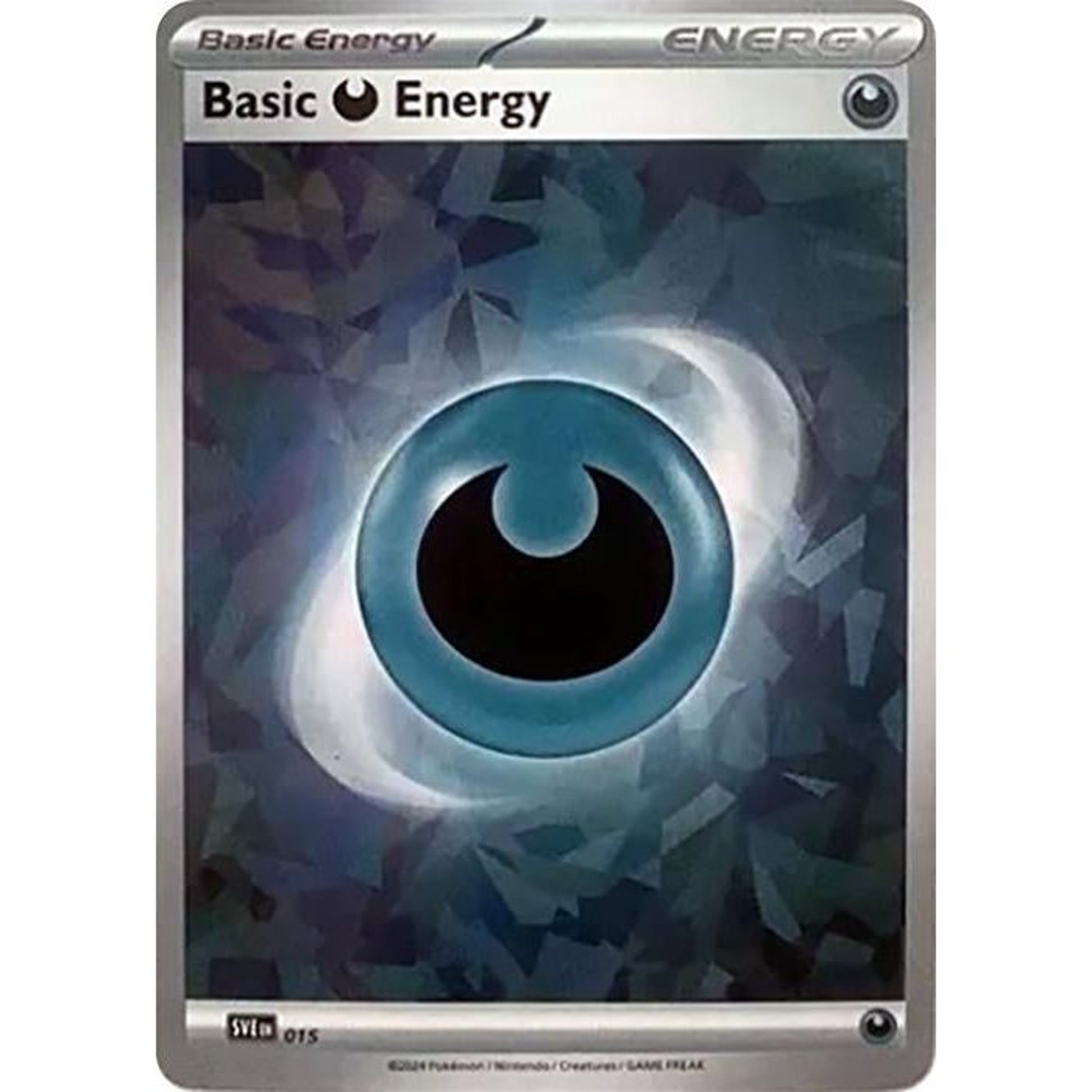 Image for Basic Darkness Energy (Cracked Ice Holo) (015) (SCR) - Pokemon