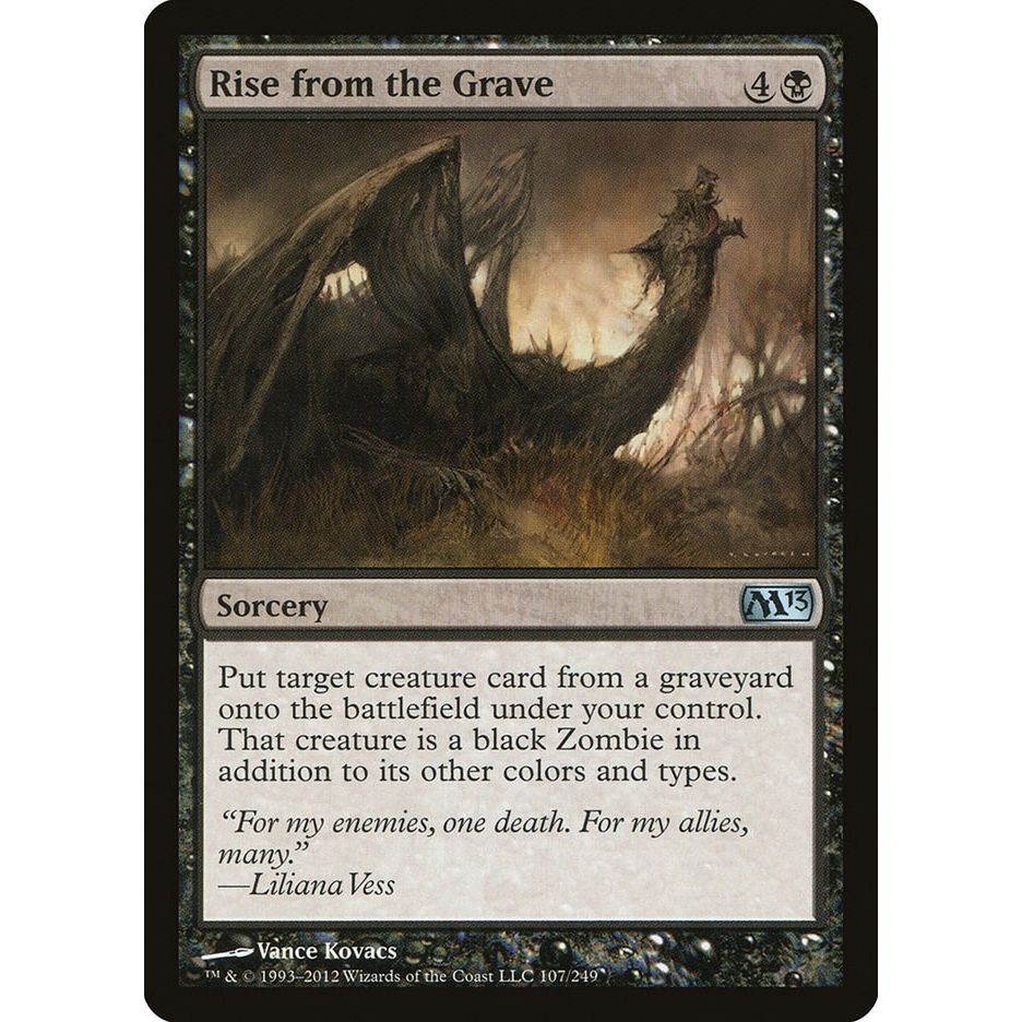 Image for Rise from the Grave (107) (M13) - Magic: The Gathering