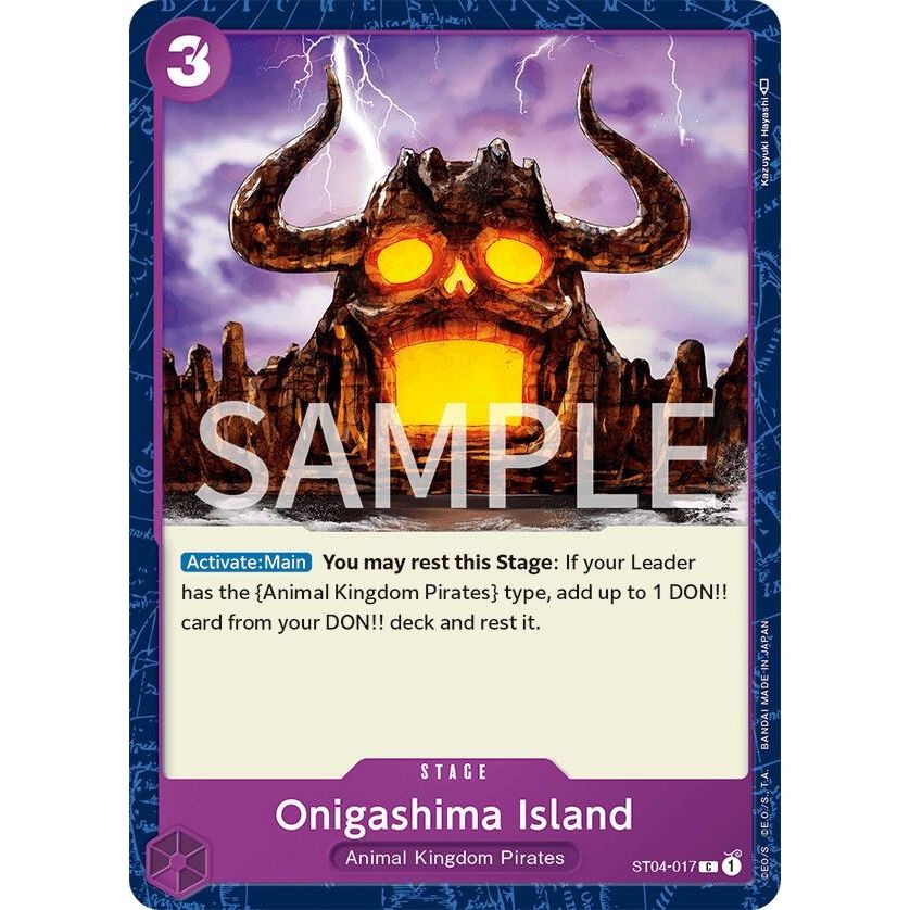 Image for Onigashima Island (ST04-017) (OPRP) - One Piece Card Game