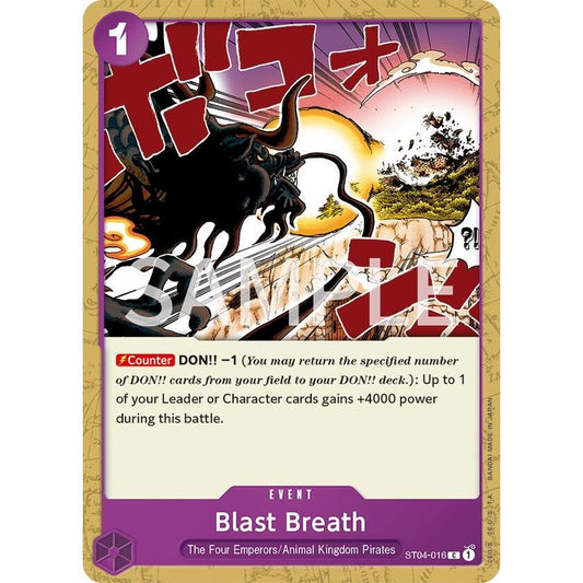 Image for Blast Breath (ST04-016) (OPRP) - One Piece Card Game