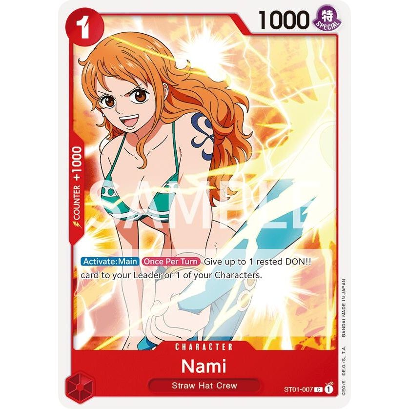 Image for Nami (ST01-007) (OPRP) - One Piece Card Game