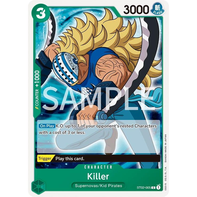 Image for Killer (ST02-005) (OPRP) - One Piece Card Game