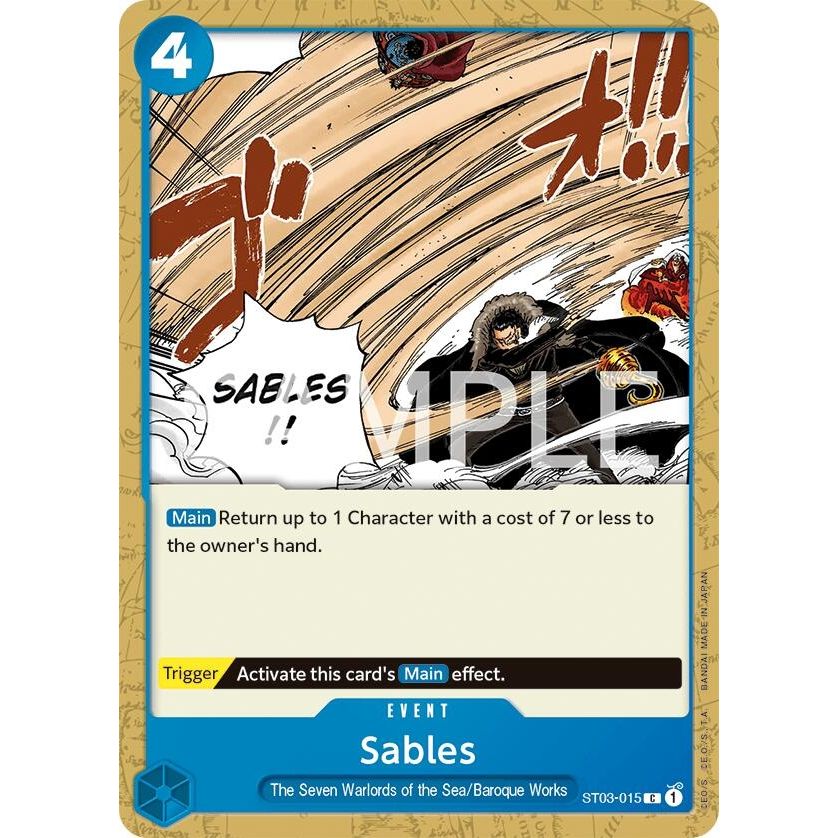 Image for Sables (ST03-015) (OPRP) - One Piece Card Game