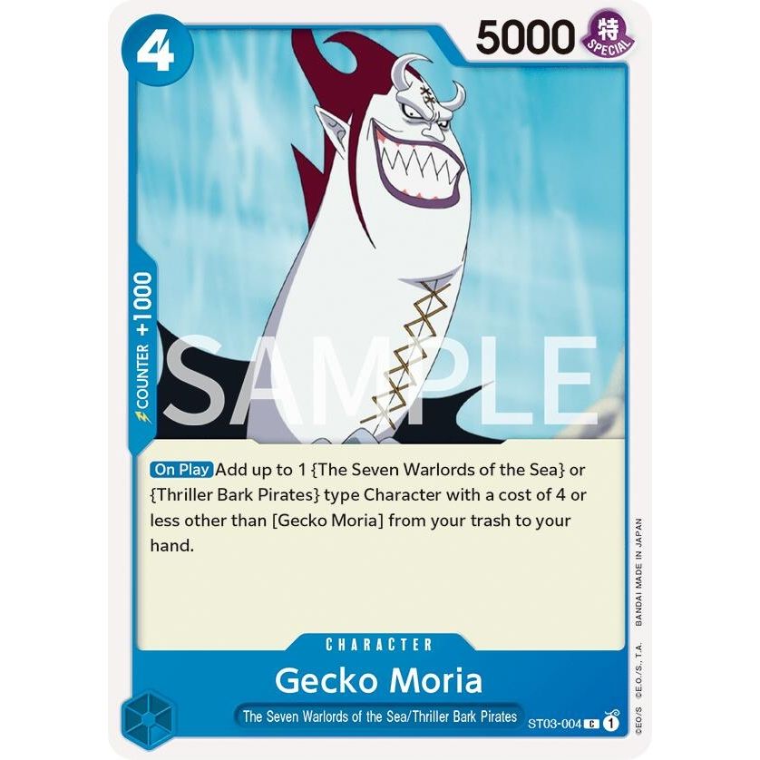 Image for Gecko Moria (ST03-004) (OPRP) - One Piece Card Game