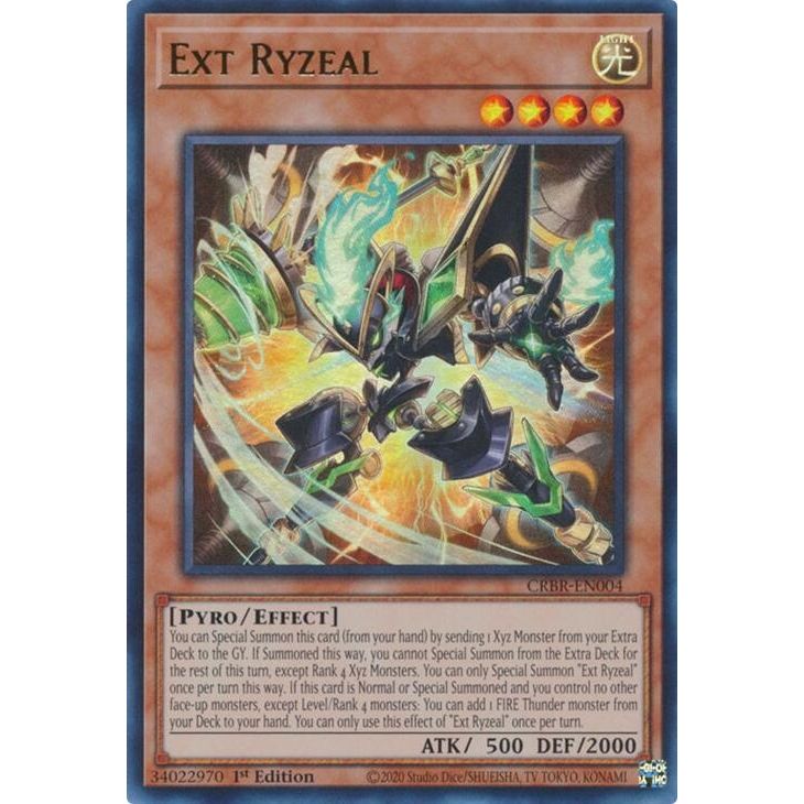 Image for Ext Ryzeal (CRBR-EN004) (CRBR) - YuGiOh