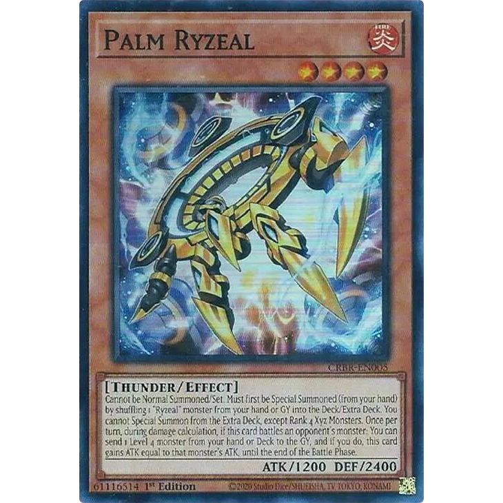 Image for Palm Ryzeal (SR) (CRBR-EN005) (CRBR) - YuGiOh