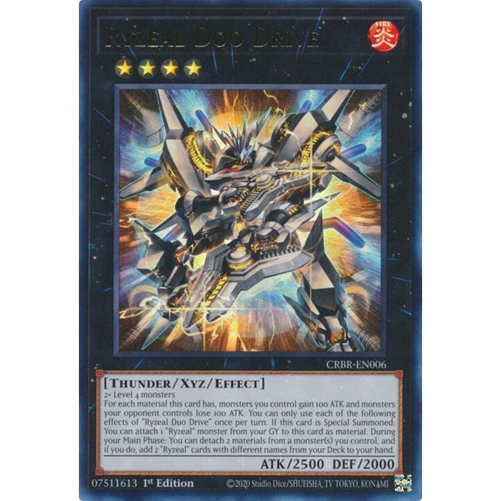 Image for Ryzeal Duo Drive (CRBR-EN006) (CRBR) - YuGiOh