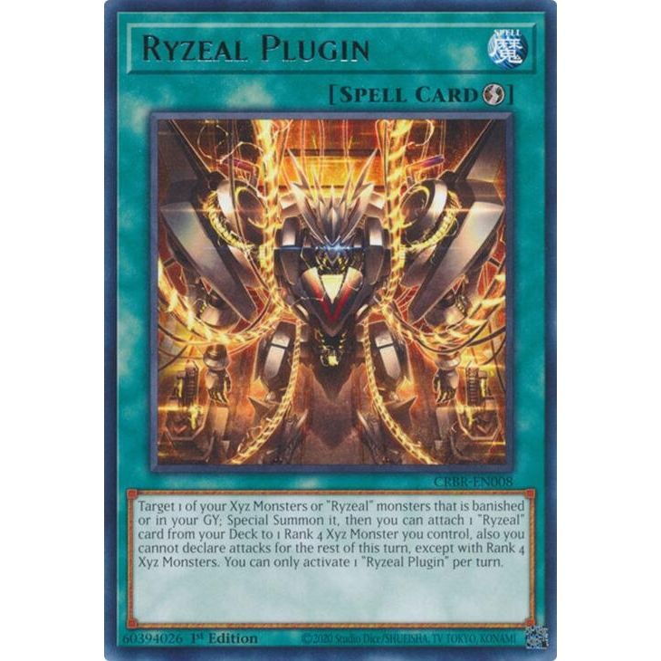 Image for Ryzeal Plugin (CRBR-EN008) (CRBR) - YuGiOh