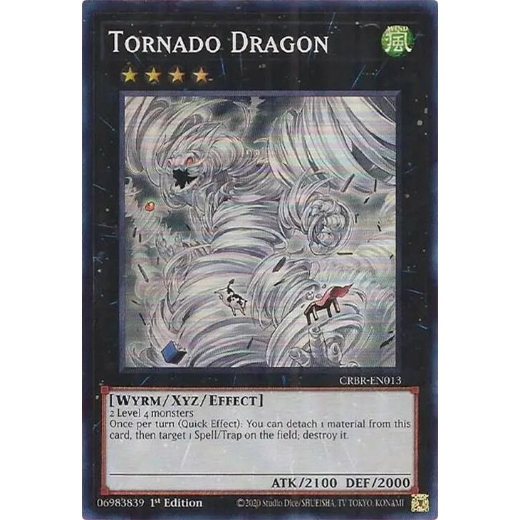 Image for Tornado Dragon (SR) (CRBR-EN013) (CRBR) - YuGiOh