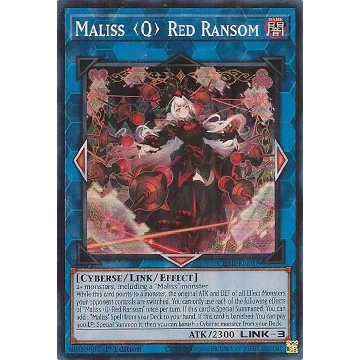 Image for Maliss Q Red Ransom (CRBR-EN018) (CRBR) - YuGiOh