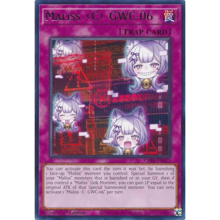 Image for Maliss C GWC-06 (CRBR-EN023) (CRBR) - YuGiOh